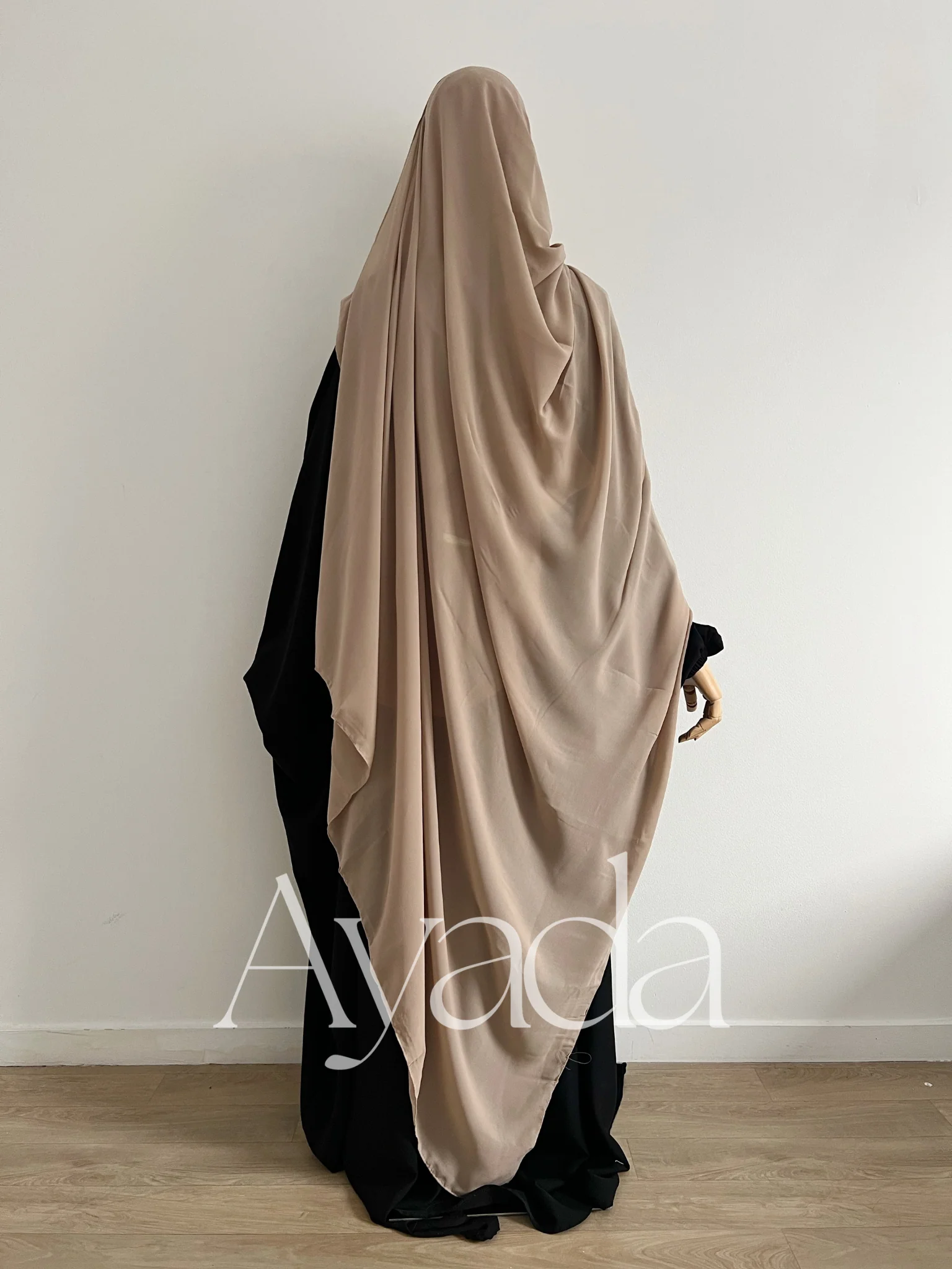 Maxi Hijab XXL simple Mousseline Royale - Image 24